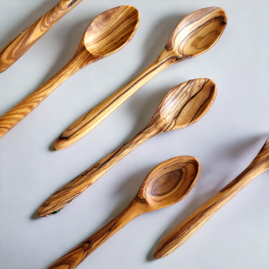 DYARI Olive Wood Coffe / Tea Spoons