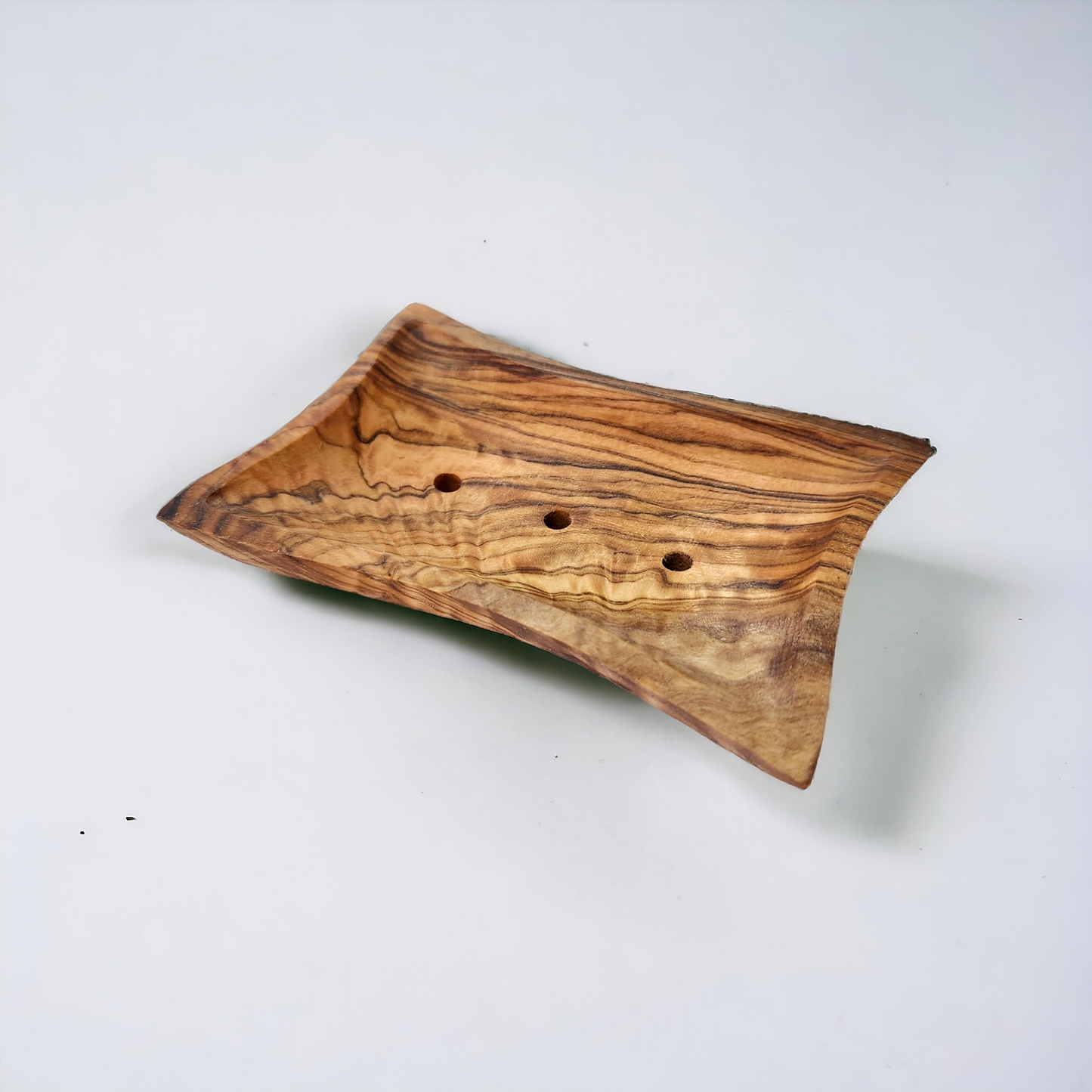 Olive Wood Soap Holder - Star Shape