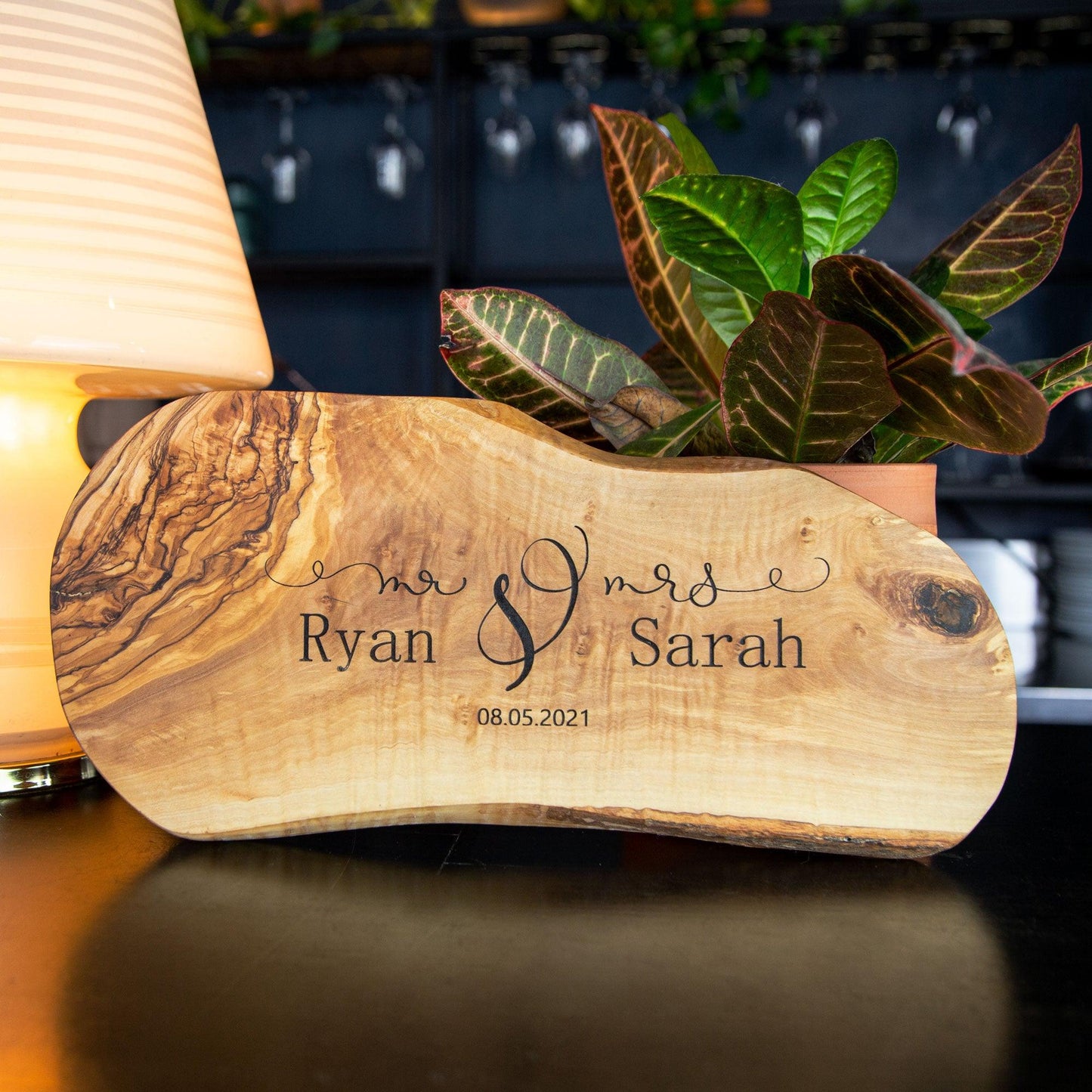 Live Edge Charcuterie Board