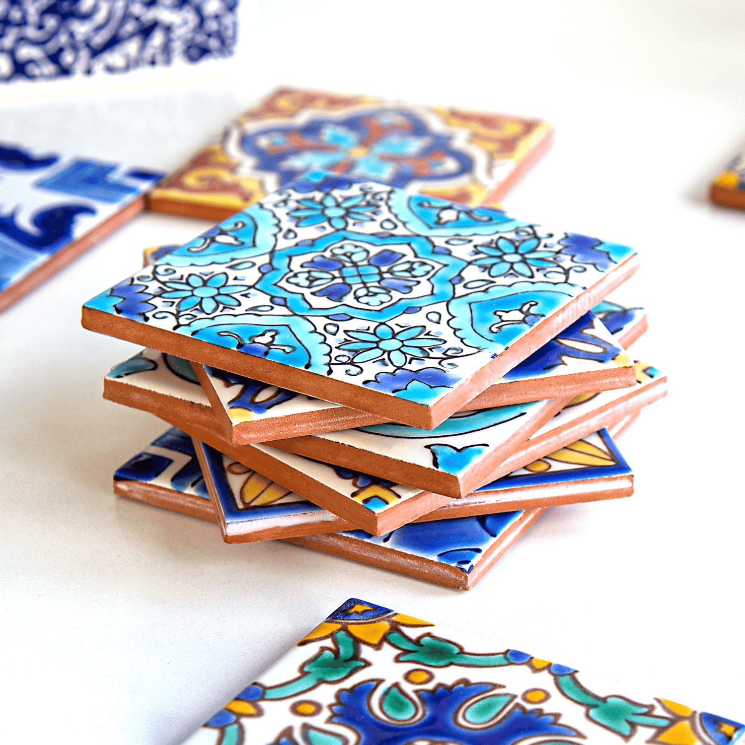 Hand Painted Coasters 