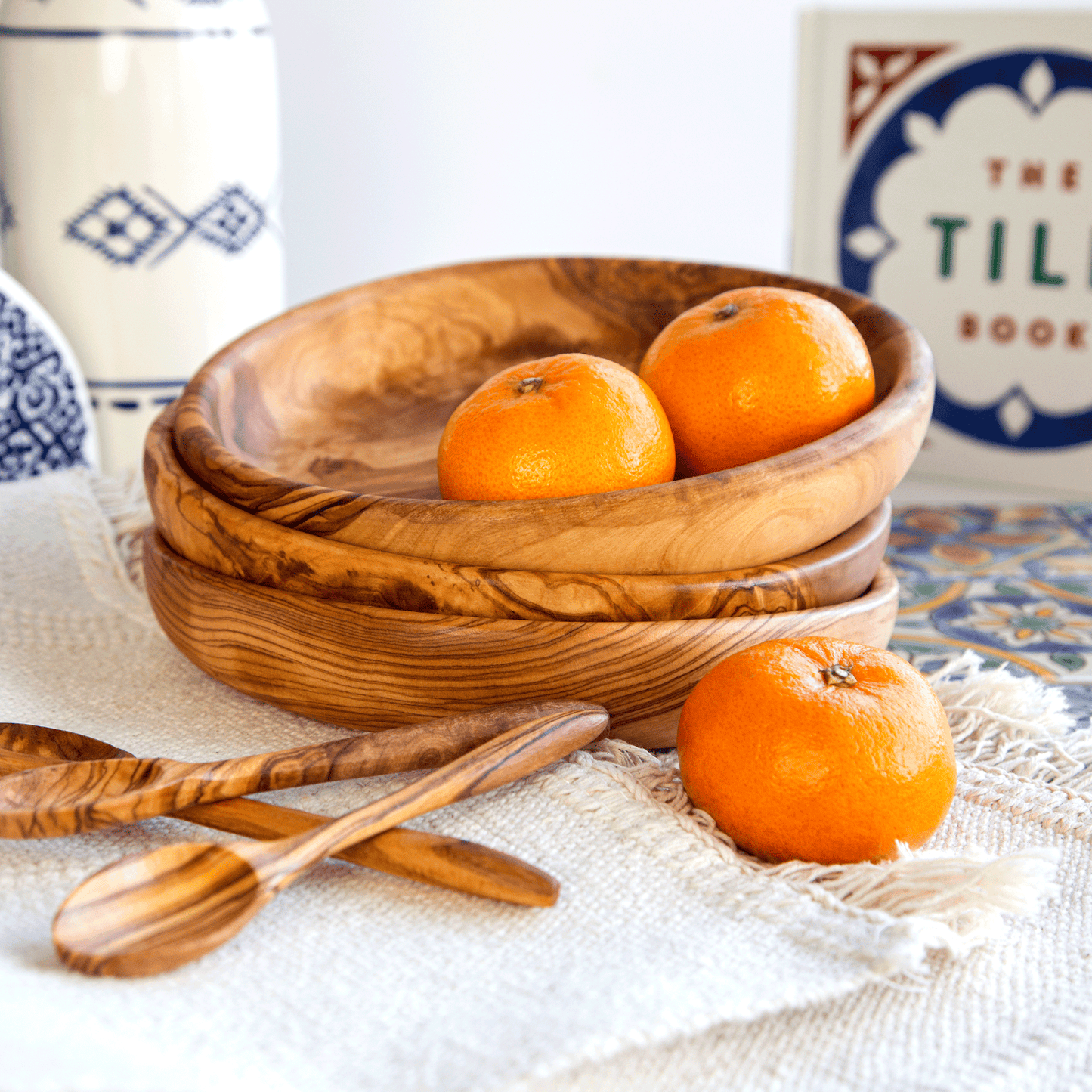 Olive Wood Plate - dyarihandcrafts